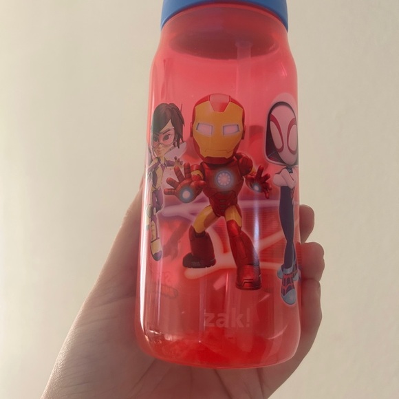 Marvel Spidey and Friends Water Bottle – Zak Designs 16 oz- NWT - Picture 4 of 9